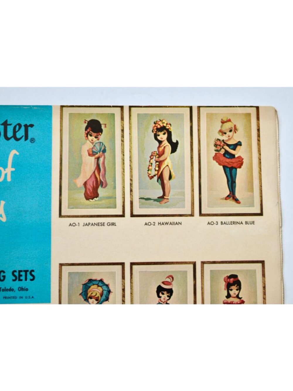 Craft Master Gallery of Paintings Numbered Oil Painting Sets Advertisement Flyer - Picture 3 of 5